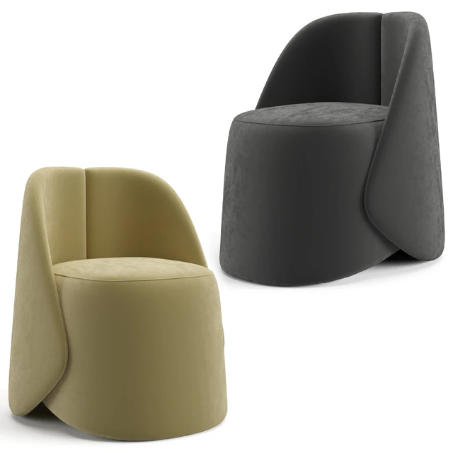 Baxter Keren little armchair — Скачать