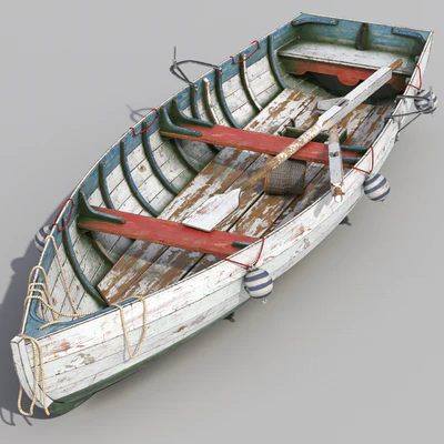 Old fishing boat — Вид 2
