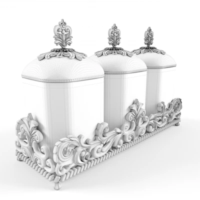 GG Collection Three Glass Canisters — Ver 2