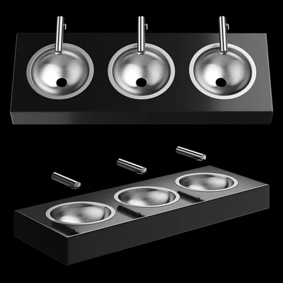 DELABIE public washbasins — Ver 2