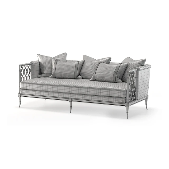 Lattice Entertain You Upholstered Sofa — Скачать