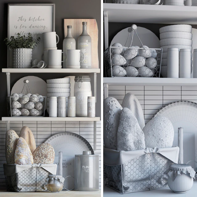Decorative set for the kitchen 6 — Descargar