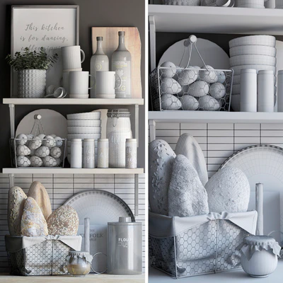 Decorative set for the kitchen 6 — Ver 2