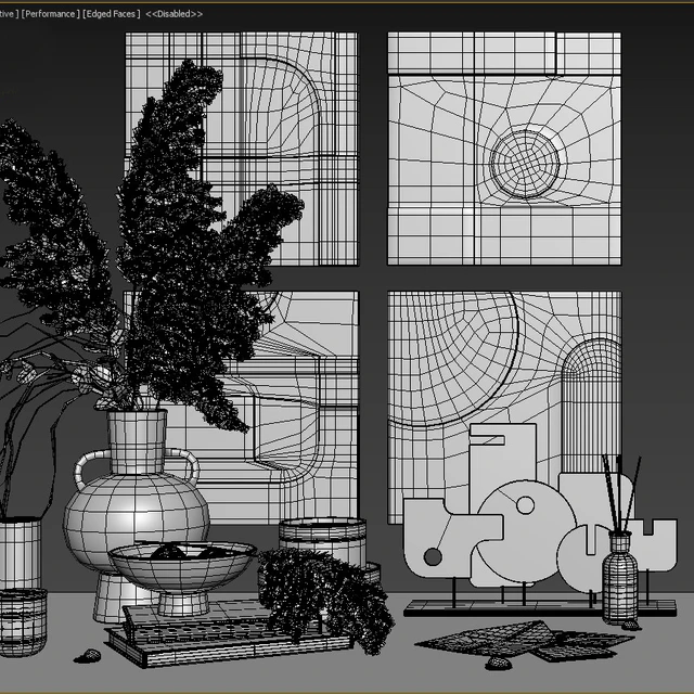 Gypsum panno decorative set — Descargar