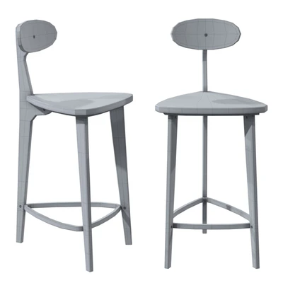 Glider, Half Bar Chair — View 2