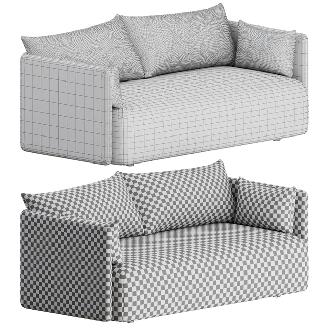 Offset Sofa 2 Seater by Menu — Скачать