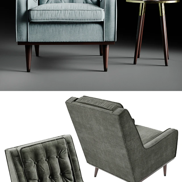 Scott armchair — Скачать