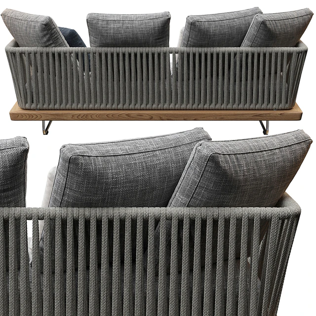 Sunray sofa Minotti outdoor — Скачать