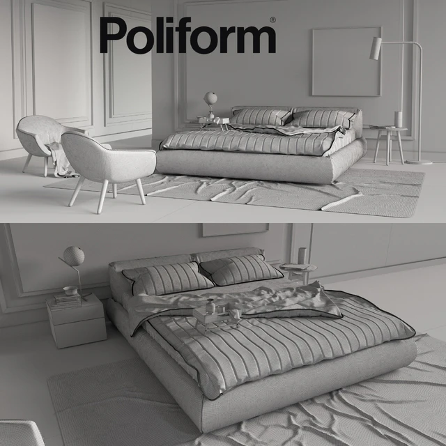 Set from Poliform Bolton — Скачать