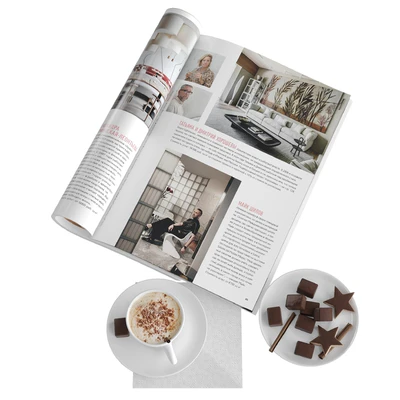 Decorative set with coffee and sweets — Ver 1