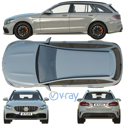 Mercedes Benz AMG C63 Estate — Вид 4