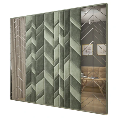 Headboard with a mirror — Download