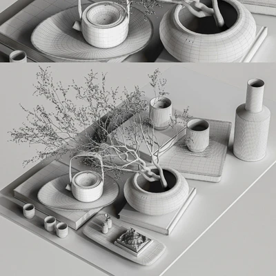 Decorative Set 067-Japanese Set — Ver 3
