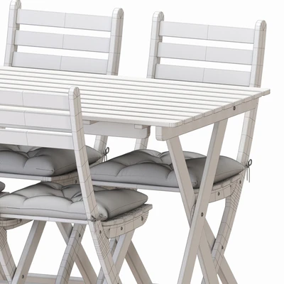 IKEA ASKHOLMEN Table And Chairs — Ver 4
