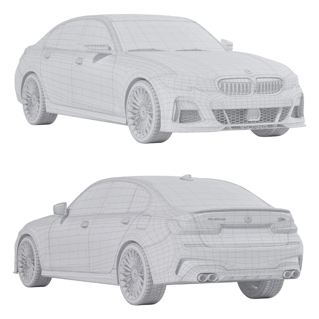 BMW Alpina D3 S — Скачать