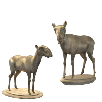 Sajga sculpture — Ver 4