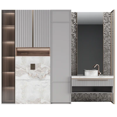 Bathroom console №15 Vray — Вид 1