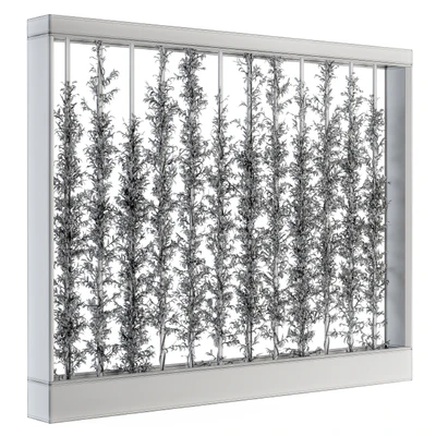 Vertical Garden Wood Frame - Plants Partition 22 — Вид 2