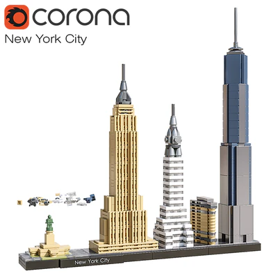 LEGO New York City # 21028 — Ver 1