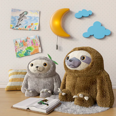 Toys and accessories for a children's room set 1 — Ver 1