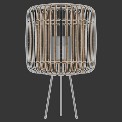 Zara Home - The bamboo decorative candle lamp — Вид 2