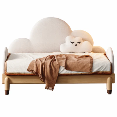 Contemporary White Daybed by Litfad — View 2
