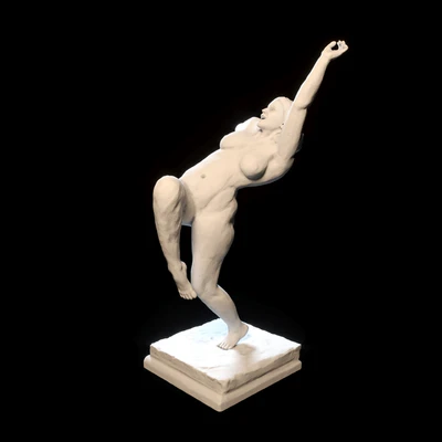 Sculpture "Woman in the Mirth" from Middelheim Park — Ver 1