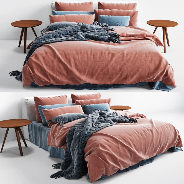 Кровать Cloud Restoration Hardware — Скачать