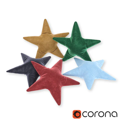 Decorative cushions-stars — Ver 1