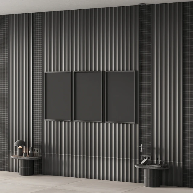 267 wall composition 09 bedroom headboard kit 04 — Скачать