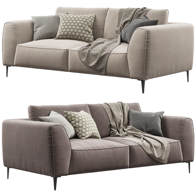 Chateau dAx - Dudy (2-seat fabric sofa) — Descargar