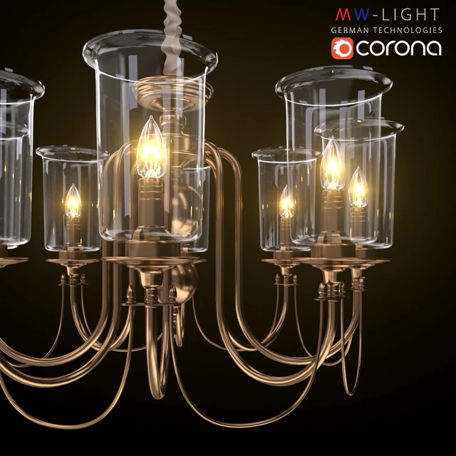 Chandelier MW-Light Amanda 481012708 — Descargar