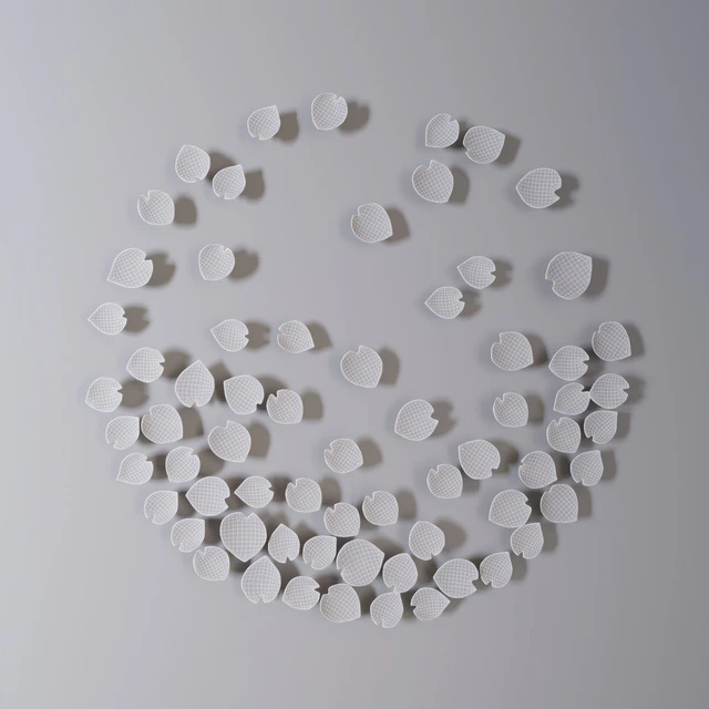 Art sculpture Calla lily   set 3 — Descargar