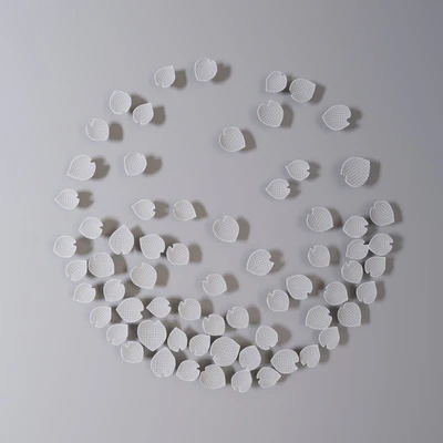 Art sculpture Calla lily   set 3 — Ver 2