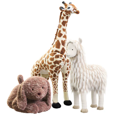 Pottery Barn plush liama Labradoodle Giraffe — Ver 1