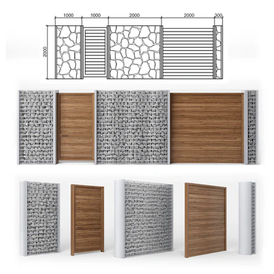 Fence gabion — Ver 1
