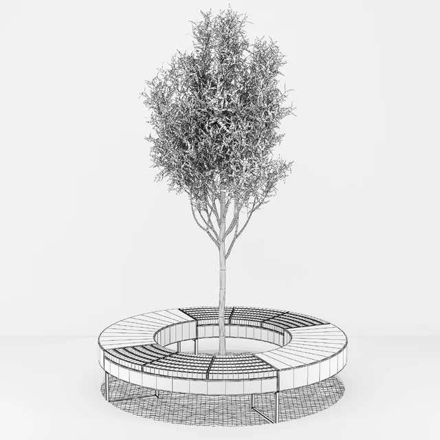 Tree Flowerbed — Descargar