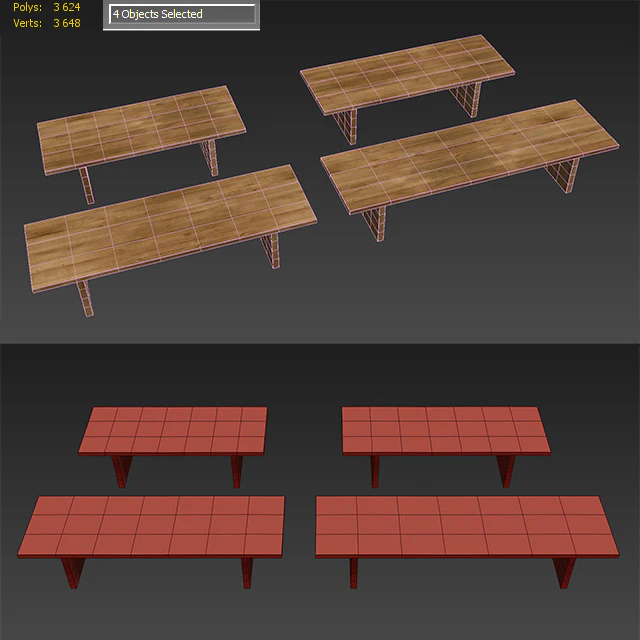 RECLAIMED RUSSIAN OAK PLANK RECTANGULAR DINING TABLE Large — Descargar