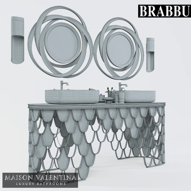 Koi Double Washbasin — Скачать