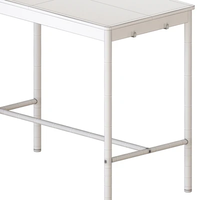 IKEA TOMMARYD Table And BERGMUND Bar stools — Ver 2