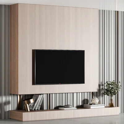 tv wall set 10 — Ver 3