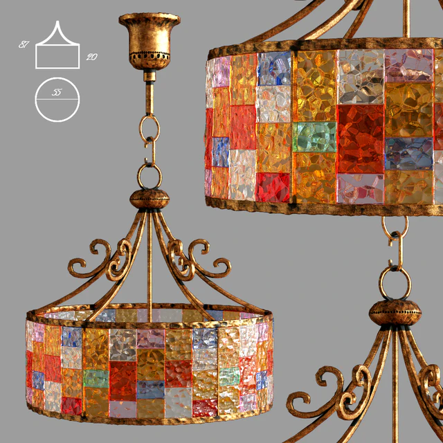 Chandelier Longobard Tokyo Series — Descargar