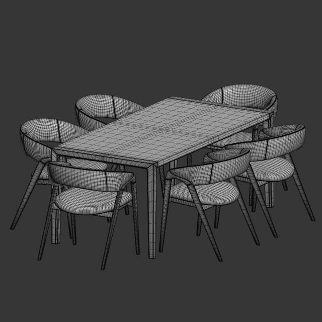 Dining Set 241 — Скачать