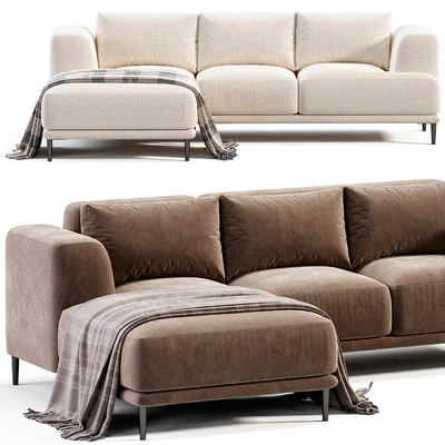 Venue Corner Velvet Sofa Idealbeds — Ver 2