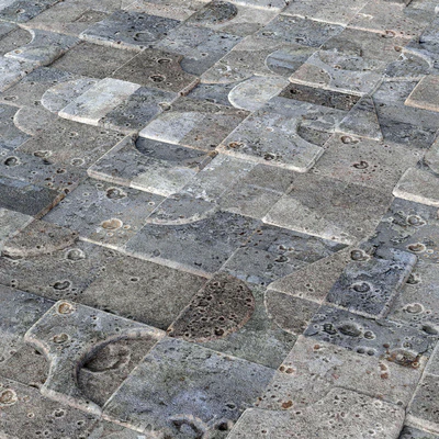 Tile Mutina Puzzle Old n4 / Paving stones old puzzles №4 — Ver 2