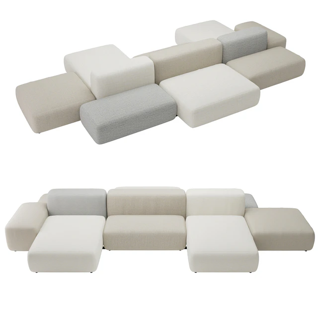 Plus Island Big Sofa by Lapalma — Скачать