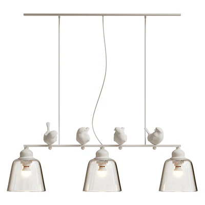 Подвесной светильник provence bird pendant line 3 — Ver 1