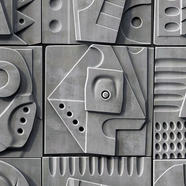 Panel decorative cube square n3 / Panel decorative from cubes square # 3 — Descargar