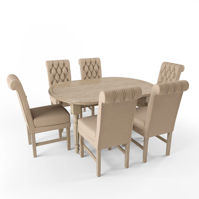 Soft Chair Arthur and Table Benedict — Descargar