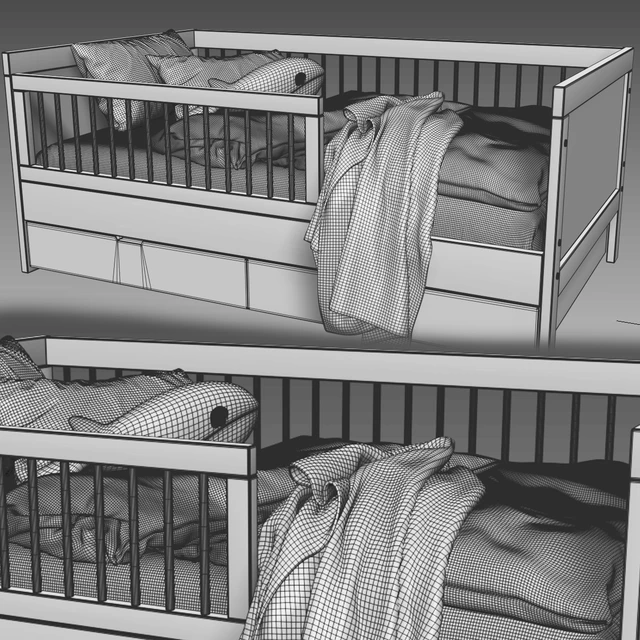 Childroom LIT ENFANT VIVIEN GRIS — Descargar